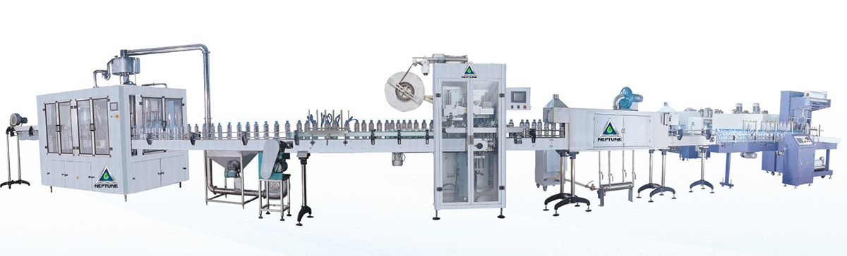 small bottle water fully automatic bottling line