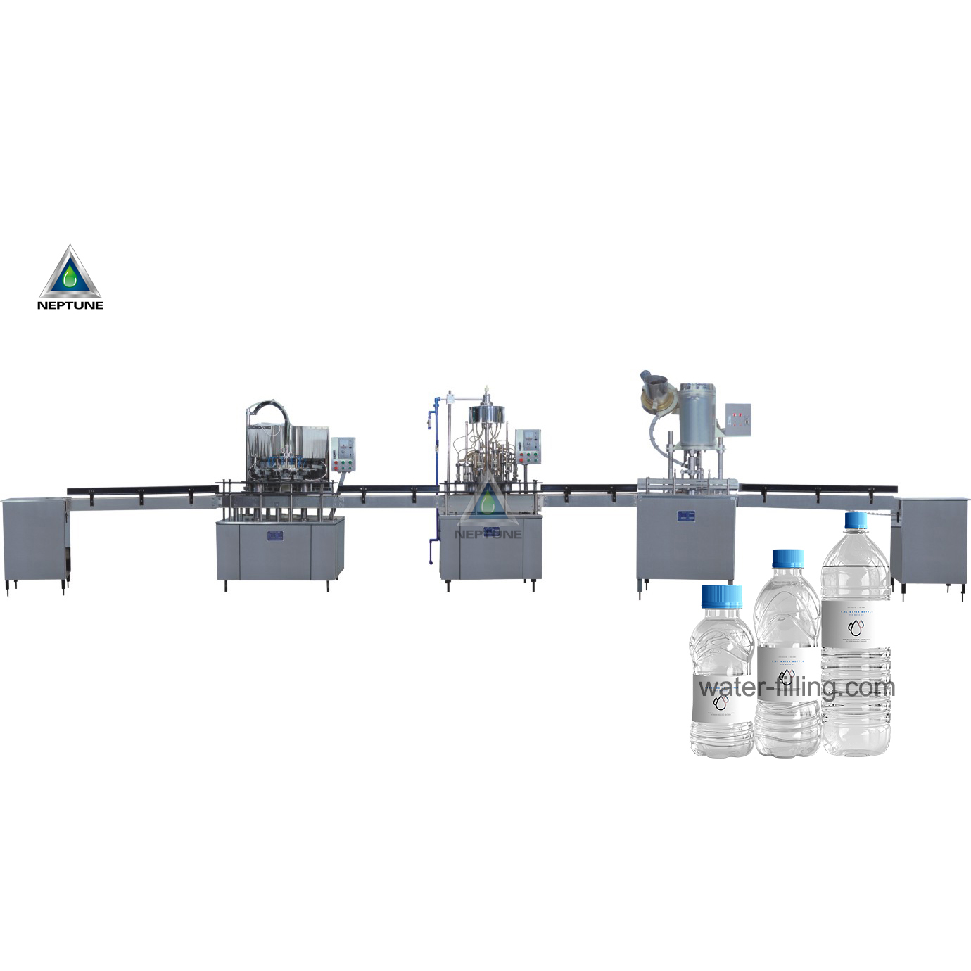 water bottling machine linear