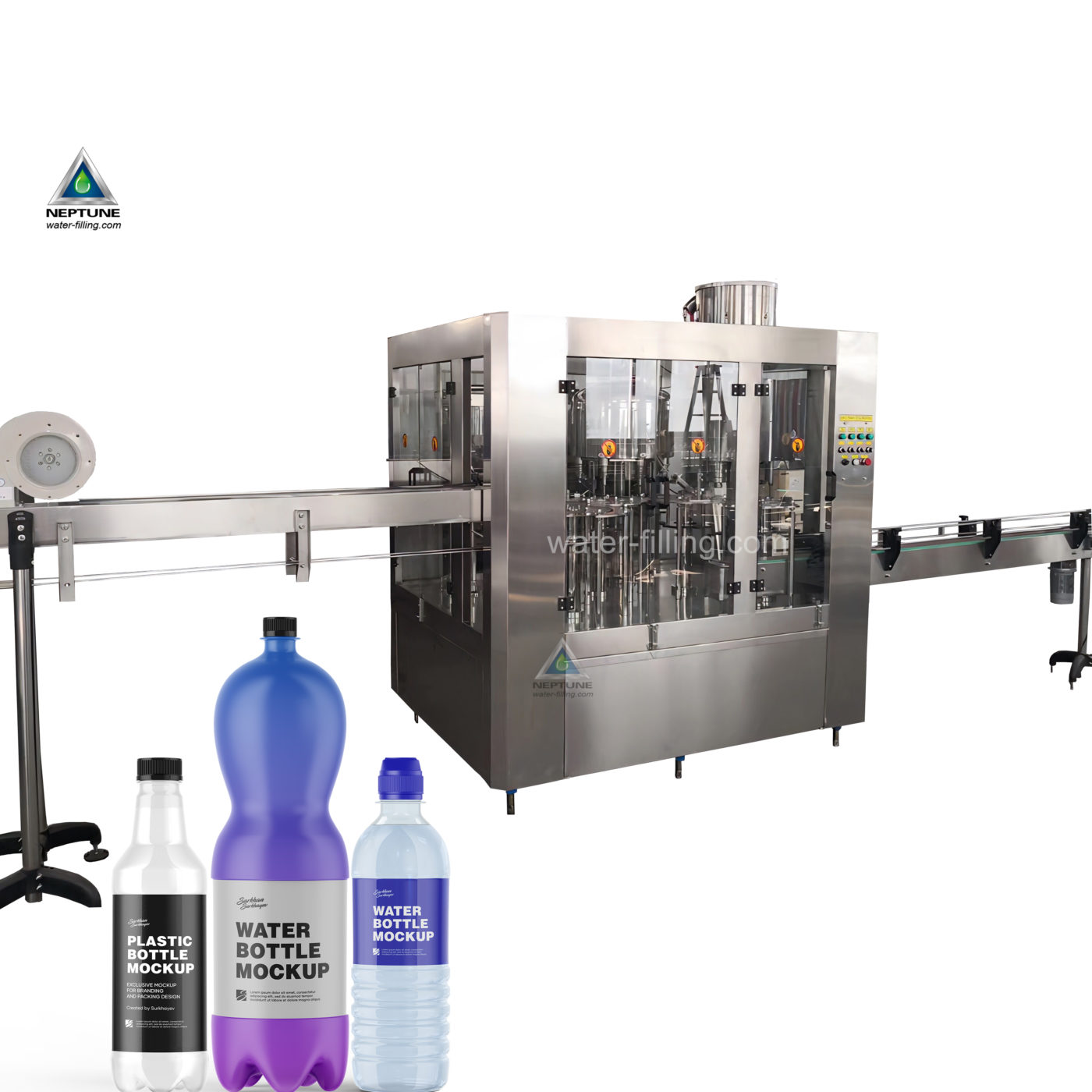 8 8 3 Bottled Water Filling Machine 3 in 1